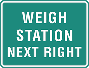 truck weigh station